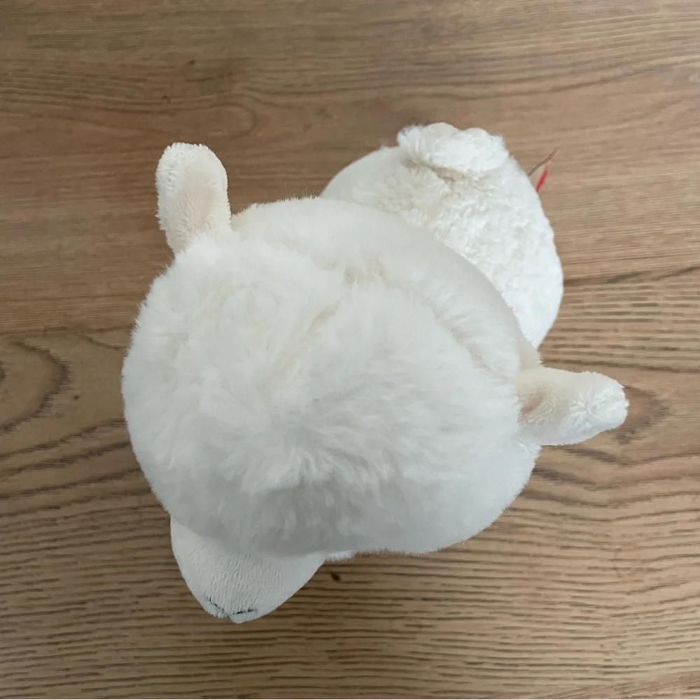 Keel Toys Alpaca Llama Soft Toy Plush Cuddly Animal White Pink Eyes Age 1+ Years - Picture 9 of 12